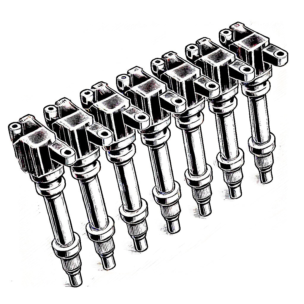 Toyota Landcruiser Ignition Coils 8 pieces