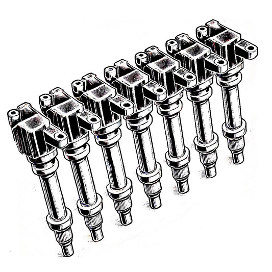 Toyota Landcruiser Ignition Coils 8 pieces