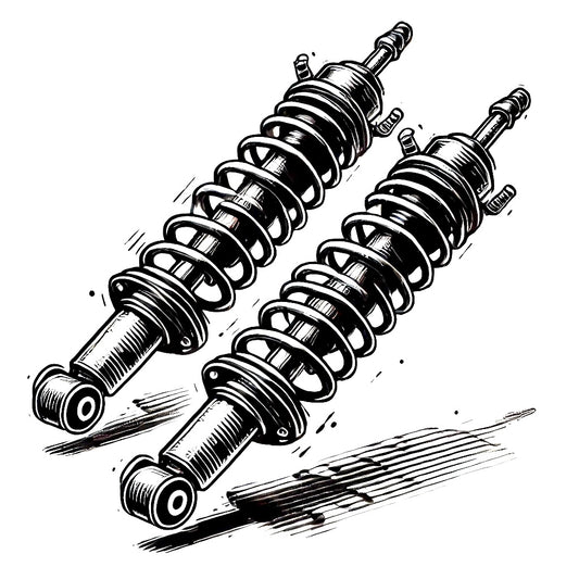 Toyota Coaster Shock Absorbers Rear Pairs